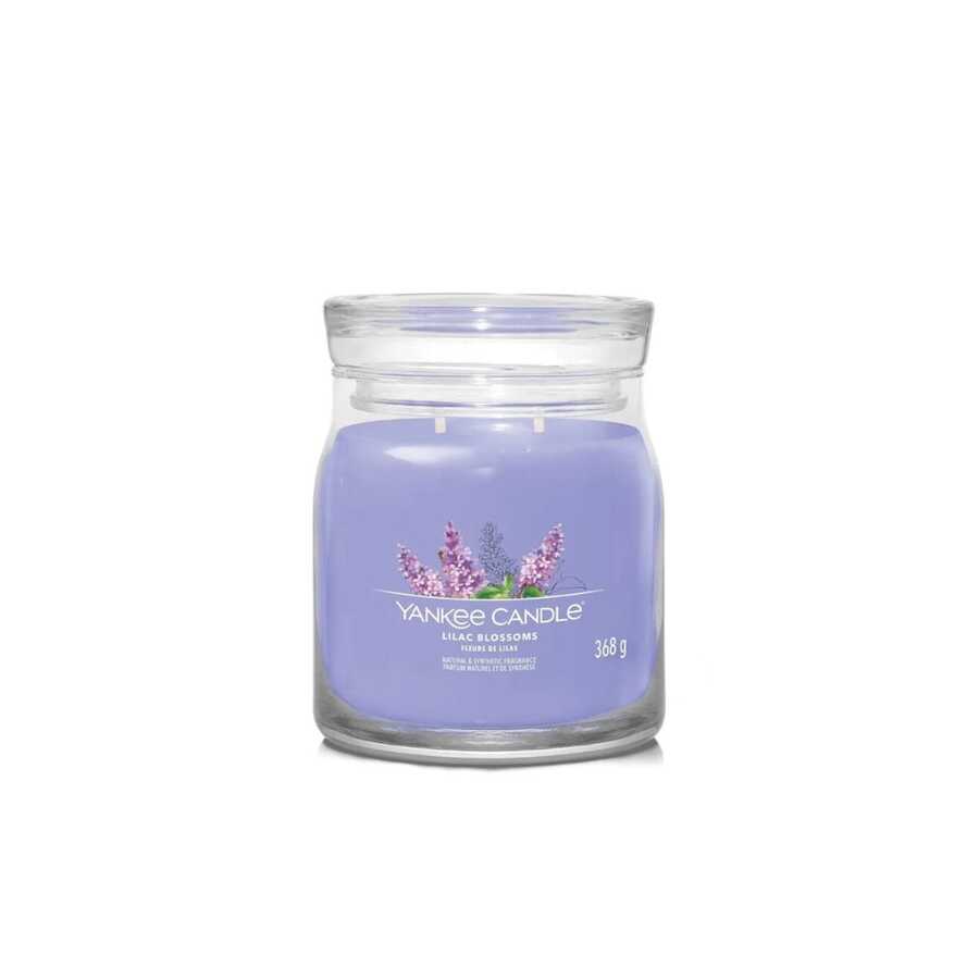 Yankee Candle - Signature Lilac Blossoms Medium Jar - one-size - View 1