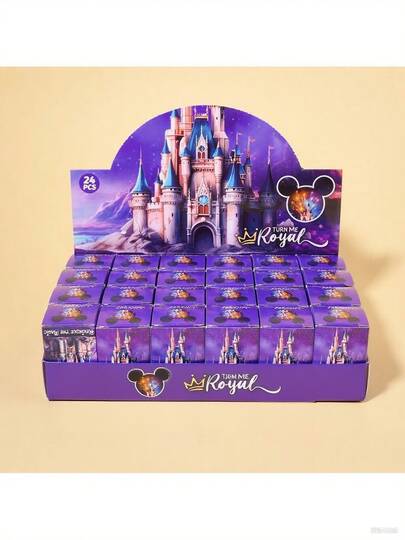 Nuevo set de 24 muñecos Disney en caja ciega de la serie Disney. Colgante de regalo ideal para estudiantes, recompensas, pequeños regalos, colecciones, temporada de graduación. Muy adecuado para Navidad, Acción de Gracias, Halloween, Año Nuevo, fiestas, decoración de teléfonos móviles, decoración de oficinas, fiestas familiares y otras ocasiones.