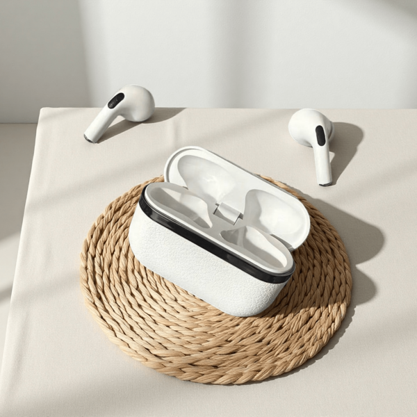 New Leather TWS Headphones-Wireless Bluetooth 5.3 Audio Headphones-Touch In-Ear Headphones-With Microphone