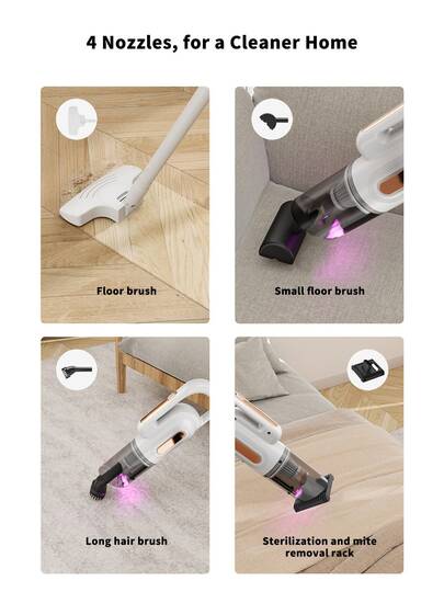 2000 MAh Mini Powerful Automatic Stofzuiger Cleaner, Wireless Ho hold Cleaning Machine, Home, Keyboard, Car, Sofa Cleaner Accessories, To Meet The Needs Of Small Devices. Holiday view 9