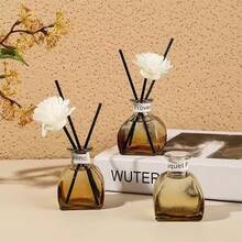 1pc Odor Eliminating Fragrance Product, Wholesale Mongolian Belly Upright Rattan Diffuser Vase Decor, No Flame Aromatherapy