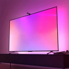 1pc RGBIC LED TV Backlight Strip, Sync Screen Ambient Lighting, USB Powered, With AR Motion Sensor, Suitable For 55-65 Inch TV, Monitor, Gaming Room, Bedroom And Living Room - USB - View 12
