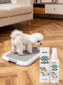 2pcs/Set Dog Potty Training Spray, Helps Train Pets To Go In Designated Spot, Eliminate Unwanted Habits, Suitable For Dogs & Cats, Guides Pets To Proper Bathroom Location, Solves Issues Of Puppies/Kittens Not Knowing Where To Go Or Adapting To New Environments - Multicolor - View 7