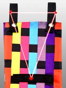 Tasche mit glattem Griff, atmungsaktives Mesh-Design und strapazierfähiger Schnalle, geeignet für Pendler Multifunktions-Elektrofahrrad-Tasche, geeignet für Outdoor-Fahrten, zum Aufbewahren von Handy, Schlüsseln, Wasserflaschen und Powerbanks, strapazierfähige Fronttasche, geeignet für Roller, leichte Motorräder, Fahrradtaschen mit großer Kapazität und Fahrrad-Zubehör - Verschiedenfarbig - Übersicht 7