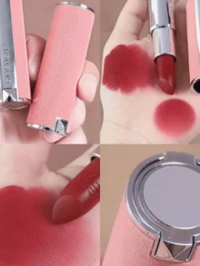 Givenchy LE ROUGE SHEER VELVET MATTE LIPSTICK, Rossetto Vellutato Opaco, Morbido Opaco, Bellezza Couture, Rossetto Leggero, Effetto Sfocato, Formato da Viaggio - N37 1,5 G/0,05 oz.