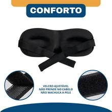 Super Comfortable Sleep Mask - For Total Relaxation And Quality Sleep - 黑色 - 查看 5