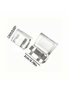 2/4/8 Pieces Pant Leg Tightening Clip, Inconspicuous Fixing Clip, Prevents Pant Legs From Dragging, Can Hide The Hem Without Sewing, Prevents Contact With The Floor Of The Pant Leg, Suitable For Jeans And Pants, Waterproof, Convenient To Carry - Multicolor - View 12