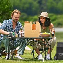 1pc 20L (5.28gal) Portable Water Storage Container, Durable Plastic Material, Camping Water Bucket;      Practical & Rugged Style, Orange Color, Box - Like Shape With Rounded Corners, Equipped With Hand Sanitizer Dispenser,Cleaning Brush And Extension Tube, Leakproof Faucet, Easy - Pour Spout Details.      Ideal For Storing And Dispensing Water Conveniently.      Outdoor Water Container Perfect For Camping, Hiking, RV Trips, Emergency Preparedness, Outdoor Survival, Year - Round Outdoor Activities & Great As A Gift For Outdoor Enthusiasts, Campers On Birthdays, Father's Day.   (Orange) - Orange - View 12