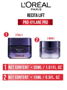 L’Oreal Paris Kem dưỡng da chống nhăn L'Oreal Revitalift Hyaluronic Acid Plumping & Radiant, 15/30ml, công thức chống lão hóa mới, chứa các thành phần hoạt tính làm mờ và săn chắc da hiệu quả, hệ thống bơm siêu nhỏ giúp thẩm thấu hiệu quả, làm săn chắc và mịn da, tăng cường độ đàn hồi, giảm mẩn đỏ, kết cấu mềm mịn như nhung, dễ thoa, phù hợp với mọi loại da, sử dụng hàng ngày và trong những dịp đặc biệt. - Kem dưỡng làm mờ nếp nhăn và trẻ hóa da Fuyan Hyaluronic Acid - Xem 2