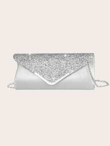 Conjunto de 5 piezas de joyería de strass dorado brillante, que incluye collar, aretes, pulsera, anillo, bolso de embrague para vestido de noche, bolso de sobre elegante para boda, bolso de hombro, bolso de mano, bolso multiusos con brillo para fiesta y cóctel, nueva cartera y bolso de banquete