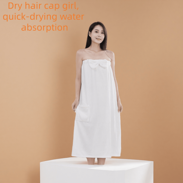 Cute Water-Absorbing Quick-Drying Hair Drying Towel Cap For Women And Children, Absorbent Hair Wrap Turban Princess Hat