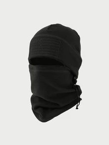 1pc Men's Winter Windproof Face Mask Ski Hat, Neck Warmer, Suitable For Outdoor Sports, Riding, Motorcycle Winter Head Warmer