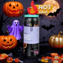 New Original OWALAS 32oz Halloween & Christmas Limited Edition Water Bottle Start Your Mysterious Journey With "Midnight Bell" And "Dancing With The Ghosts", "It's Boring Without You" And "Happy Halloween". "Trick Or Treat" - 32OZ-water Cup - View 8