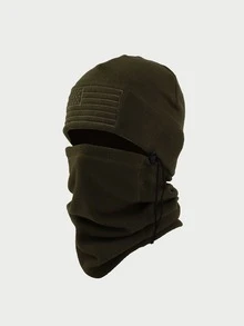 1pc Men's Winter Windproof Face Mask Ski Hat, Neck Warmer, Suitable For Outdoor Sports, Riding, Motorcycle Winter Head Warmer