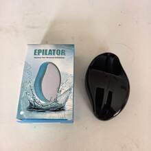 防水手动水晶玻璃脱毛器，可重复使用和清洗，椭圆形，符合人体工程学的手柄 - 彩色 - 查看 10