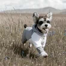 1pc Fashionable Outdoor Windproof Waterproof Jacket For Pets, Stylish Pet Coat For Small/Medium Dogs