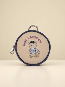 Cute Versatile Minimalist Cartoon Coin Purse Fashion Small Item Storage Pouch Card Holder Key Holder Earphone Case Bag Charm Mini Wallet Small Wallet Cute Wallet Coin Wallet For Women Wallet Purse Wallet