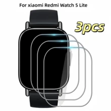 (3 Packs)Tempered Glass For Mi Band 8 Pro/ Redmi Watch 4/Watch 5 Active /Lite Smart Watch Screen Protector Anti-Scratch For Mi Redmi Watch 5 4 Protective Film Gift For Birthday, Family, Friends Watch Cover, Watch Accessories Waterproof Shockproof Anti-Fall Anti-Fall Anti-Fingerprint Full Cover