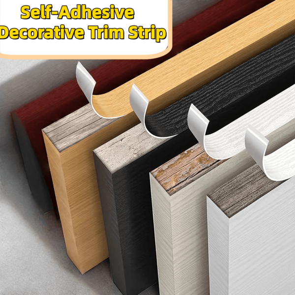 1pc 10mx2.5cm Matte Wood Grain Edging Banding Tape – Self-Adhesive Peel & Stick Furniture Trim For Cabinets, Tables, Shelves For Furniture, Cabinet, Door Frame Trim Repair, Removable, Waterproof, Strong Viscosity, Thickened Embossed Wall Sticker ﻿