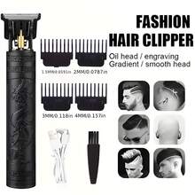 Vintage T9 Cordless Hair Trimmer Electric Razor Men Beard Trimmer (Plastic Body)