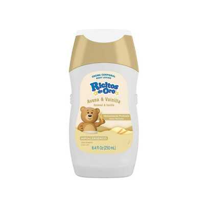 Crema corporal con avena y vainilla 250 ml crema corporal avena y vainilla 250 mililitros formula nutritiva calmante para piel seca ingredientes naturales avena para suavizar y vainilla para fragancia reconfortante absorcion rapida uso diario apta para adultos y adolescentes presentacion economica y amigable con la piel