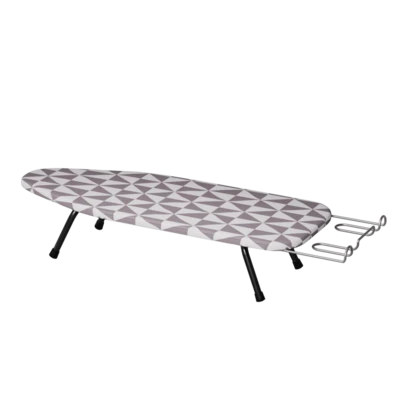 Space-Saving Foldable Ironing Table – Lightweight Portable Ironing Board With Non-Slip Folding Legs And Iron Holder, Ideal For Apartments & Dorm Rooms (82 X 32 Cm)