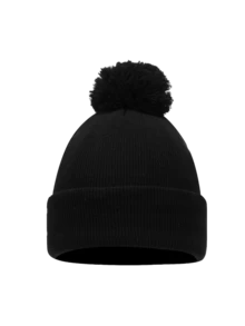 1顶新生儿纯色羊毛针织帽，可爱毛球帽，适合0-3岁儿童，男女通用 - One Pompom - 查看 26