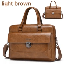 WEIXIER Men's Briefcase Laptop Bag Large Tote Bag Unisex Handbag Shoulder Bag With Adjustable Detachable Strap, Casual Commuter Bag, Business Bag, Suitable For Commuting, Shopping, Business Trips, Gift For Loved Ones, Friends, Boyfriend