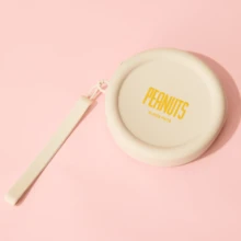 Miniso 史努比系列硅胶零钱包（乳白色），轻巧便携，节日派对礼物迷你钱包 - 白色 - 查看 7