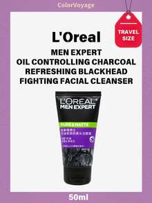 LOREAL L'Oreal Men Expert Charcoal Purifying Foaming Cleanser 50ml