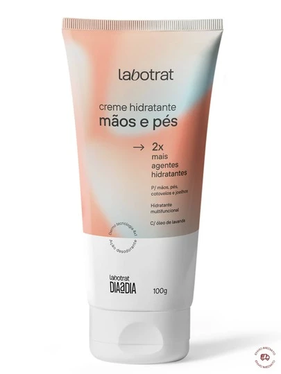 LABOTRAT Creme Hidratante Mãos E Pés Dia A Dia 100g
