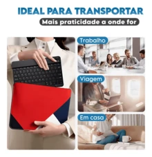 Wireless Keyboard And Mouse Kit Macaron Colorful Bluetooth 5.2 Keyboard With Stand For Tablet IPad Laptop - Hồng - Xem 8