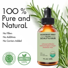Sérum nutritivo para pestañas y cejas Rosemary, sérum reparador para el crecimiento de pestañas largas y densas, tratamiento hidratante desde la raíz, cuidado natural, pestañas más densas. - 1 pieza - Ver 5