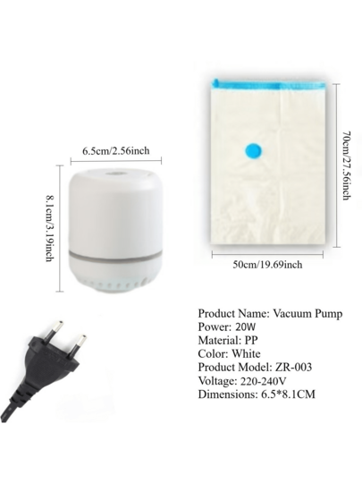 RAF Stofzuiger Machine, Bag, High Power Pump, Storage Bag. Of Ho hold Cabinets, Clothes, Tro rs, Blankets, Bedding, Etc. Electric Machine In Travel, Rooms, Dormitories. view 10