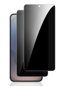 2pcs Privacy Tempered Glass Screen Protector, Compatible With Samsung//Honor//Redmi, Daily Anti-Scratch Phone Screen Protector Suitable For OPPO//Nokia/Pixel Phone/Infinix, Phone Screen Protector, Privacy Screen Protector, Anti-Peeping Glass Film For Public Places