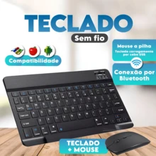 Wireless Keyboard And Mouse Kit Macaron Colorful Bluetooth 5.2 Keyboard With Stand For Tablet IPad Laptop - Màu vàng - Xem 2