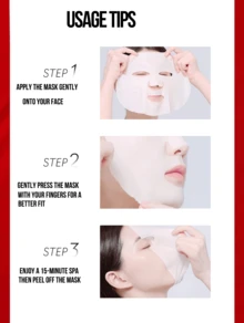 Olay Peptide Anti-Wrinkle Moisture Mask 1/5pcs, Regenerist Collagen Peptide Mask, Anti-Aging Face Mask With Niacinamide, Deep Hydration & Wrinkle Reduction, Firming Lifting Mask For Fine Lines, All Skin Types, Daily/Overnight Use - Peptide Anti-wrinkle Moisturizing Red Bottle Mask - View 9