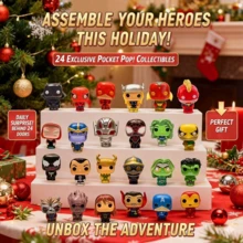 24件漫威蜘蛛侠（神秘盒）礼盒套装——圣诞倒计时/降临节日历，24天惊喜，蜘蛛侠和朋友人偶——派对礼品袋填充物、圣诞袜填充物、生日、派对礼物、圣诞礼物、万圣节礼物——带有迷你/收藏人偶的降临节日历，适合圣诞装饰——适合男孩礼物、女孩礼物、男孩玩具、粉丝（新年）。