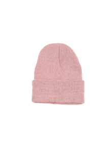 1 pieza Gorro de lana de unicolor para recién nacidos, gorro lindo con pompón, adecuado para niños de 0 a 3 años, unisex - Sin pompa - Ver 16