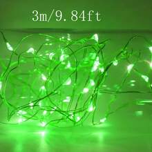 20m/200 LED Fairy String Lights, Battery Powered Copper Wire Fairy Lights, Suitable For Gifts, Decoration, Bedroom, Christmas, Party, Wedding, Halloween, Bouquet, Garden, 3 Meters/5m/10m/15m/20m (Batteries Not Included)