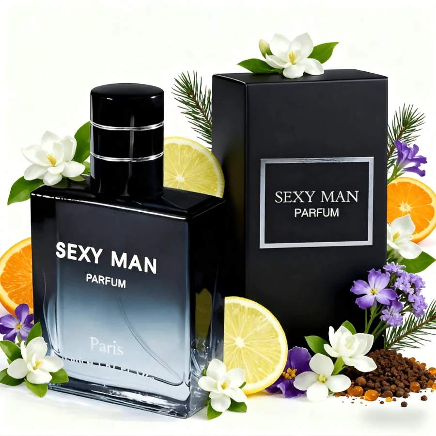 VERSCEISG Luxury Men's Fragrance Spray - 1.87 Oz. Long-Lasting Men's Cologne, High-End Scent, Eau De Toilette Spray. Suitable For Business, Office, Or Travel Occasions. Ideal As A Birthday Gift, Father's Day Gift, Or Christmas Gift. - 藍色 - 查看 1