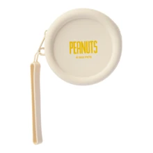 Miniso 史努比系列硅胶零钱包（乳白色），轻巧便携，节日派对礼物迷你钱包 - 白色 - 查看 6