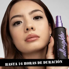 U rban D ecay A ll N ighter + Fijador de Maquillaje + Sella tu Maquillaje con un Acabado Natural, Resistente a Transferencias,118ml - Morado - Ver 4