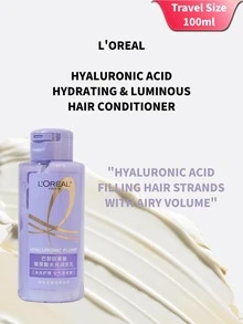 L’Oreal Paris L'Oreal Hyaluronic Acid Hydrating Hair Milk, 100ml - Purple - View 1