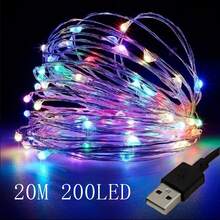 Colorful Usb Silver Wire