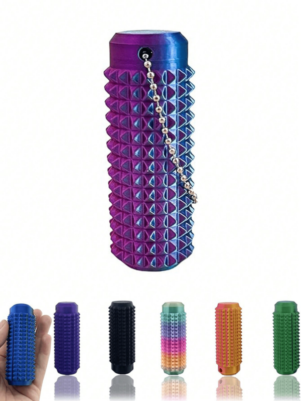 1pcs 3D Printed Little Ouchies Fidget, Adult Pocket Sensory Massager, Pain Stimulation Stress Relief Small Toy, 3D Printed Pass Key Pendant, Anxiety Relief Keychain, Novelty Gift For Friends