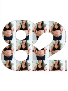 定制圣诞礼物，可定制1至99的数字、2026岁生日照片、A、B、C、D、E字母主题照片、成长照片拼贴画，生日礼物、圣诞照片礼物，母亲节和父亲节的完美礼物，送给爱人和朋友的理想礼物。秋季家居焕新，圣诞装饰，营造温馨家居氛围，办公室装饰，优雅生活