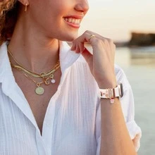 1pc Christmas Series Decoration Compatible With Watch Band Silicone Bracelet Jewelry Charms Women/Men Fashion Compatible With Apple Watch Series 11 10 9 8 7 Se 6 5 4 3 2 Ultra 2 Compatible With IWatch Band 49 46 45 44 42 41 40 38mm/Galaxy Watch/Xiao Mi/Hua Wei Smart Watch Accessories