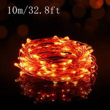 1pc Mini Pink Fairytale Lights, USB Powered 5m 50 LED String Fairy Lights, Suitable For Bedroom, Christmas, Halloween, Party, Wedding, Center Decor, Bouquet Decor, Camping Decor, Gift Decor Light String (2m 20LED / 5m 50LED / 10m 100LED)