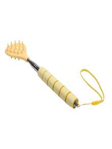 1pc Pet Massage Brush With Retractable Handle, Cat Soothing Scratching Brush, Durable Pet Massage Comb, Cats & Dogs Favorite Massage Retractable Scratch Toy - Cat Toys - Pet Supplies - Pet Healthcare Tools